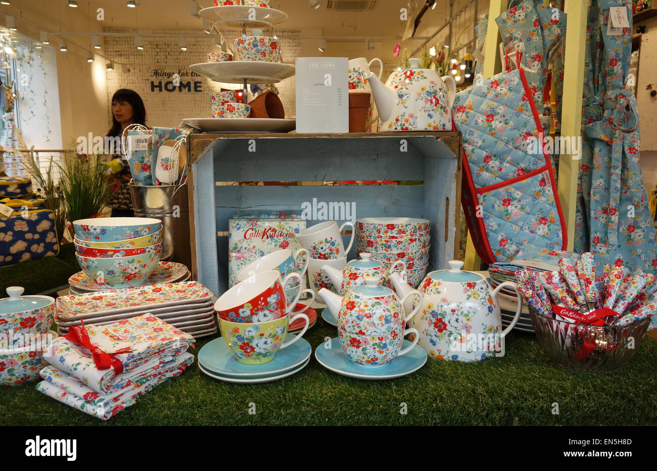 Display of Cath Kidston products in store on Piccadilly Street, London,  England, UK Stock Photo - Alamy