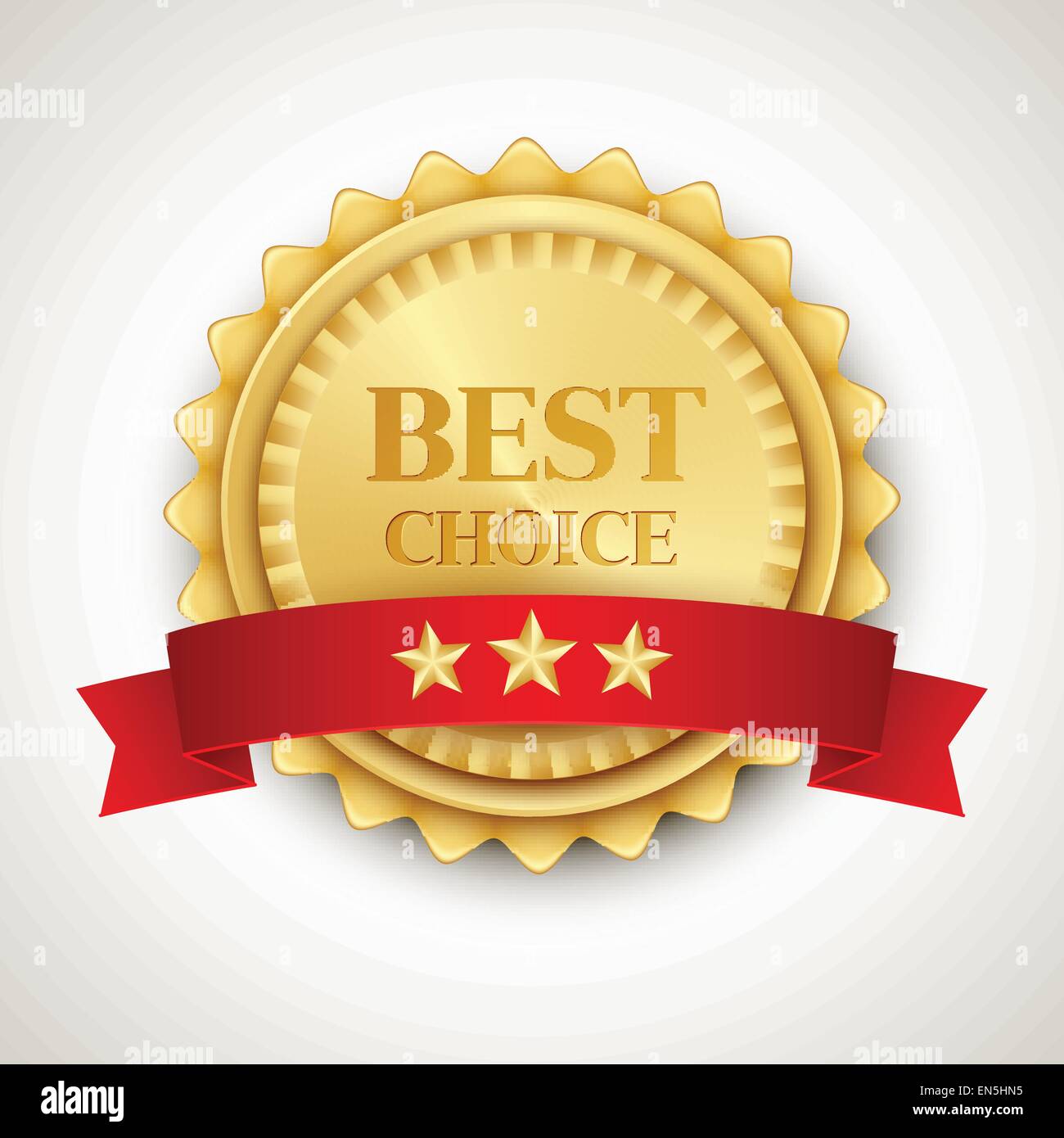 Best choice icon badge Vector illustration EPS 10 Stock Vector