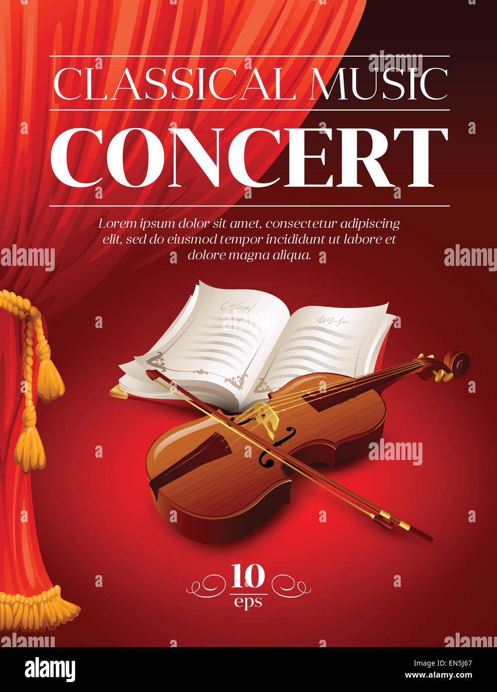 Old concert poster hi-res stock photography and images - Alamy