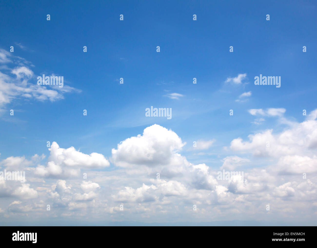 blue sky and white clouds, natural abstract background Stock Photo - Alamy