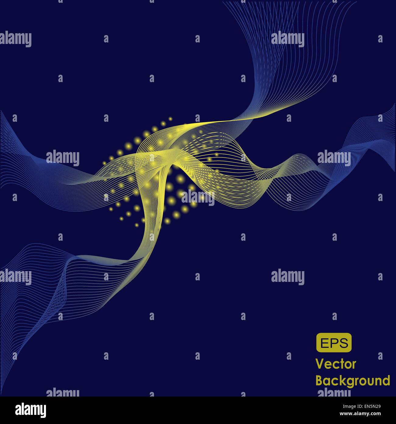 Blue and yellow design vector background with parallel lines Stock Vector Image & Art Alamy