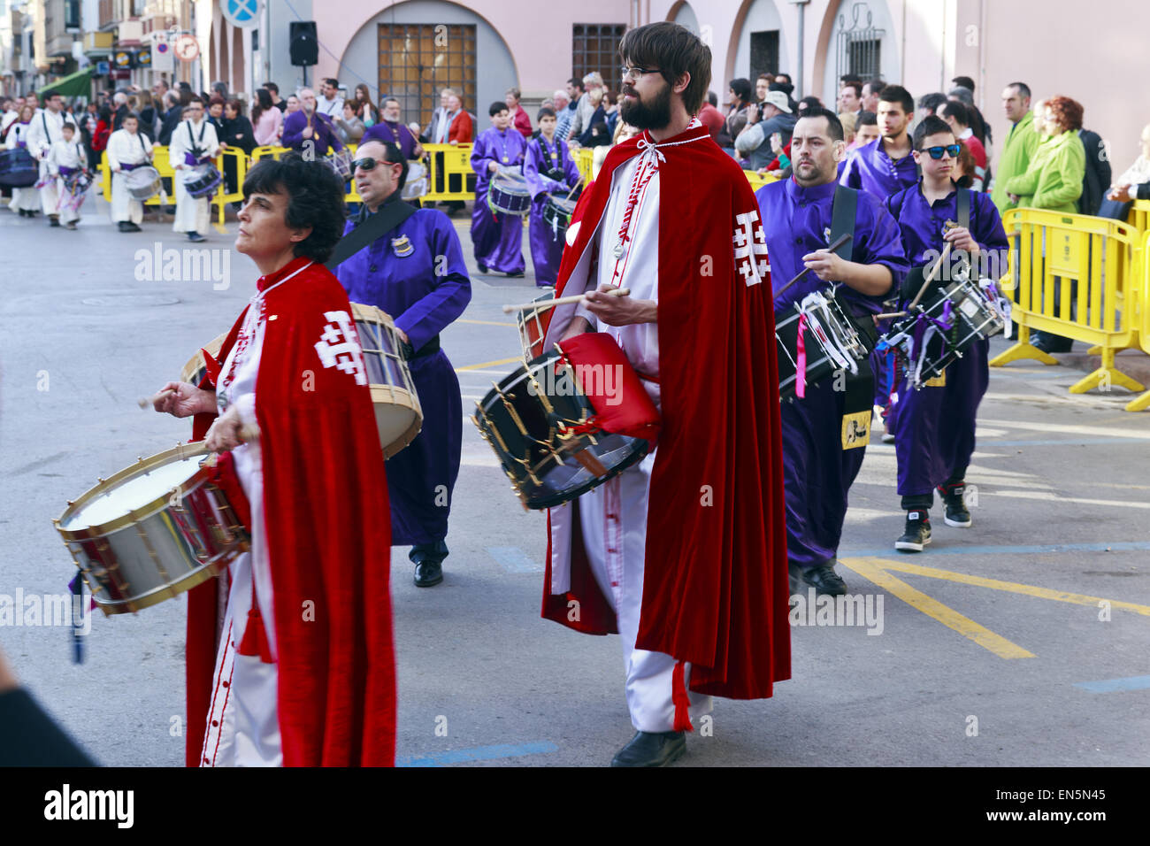Festival of Drums in Moncofa Spain Stock Photo Alamy