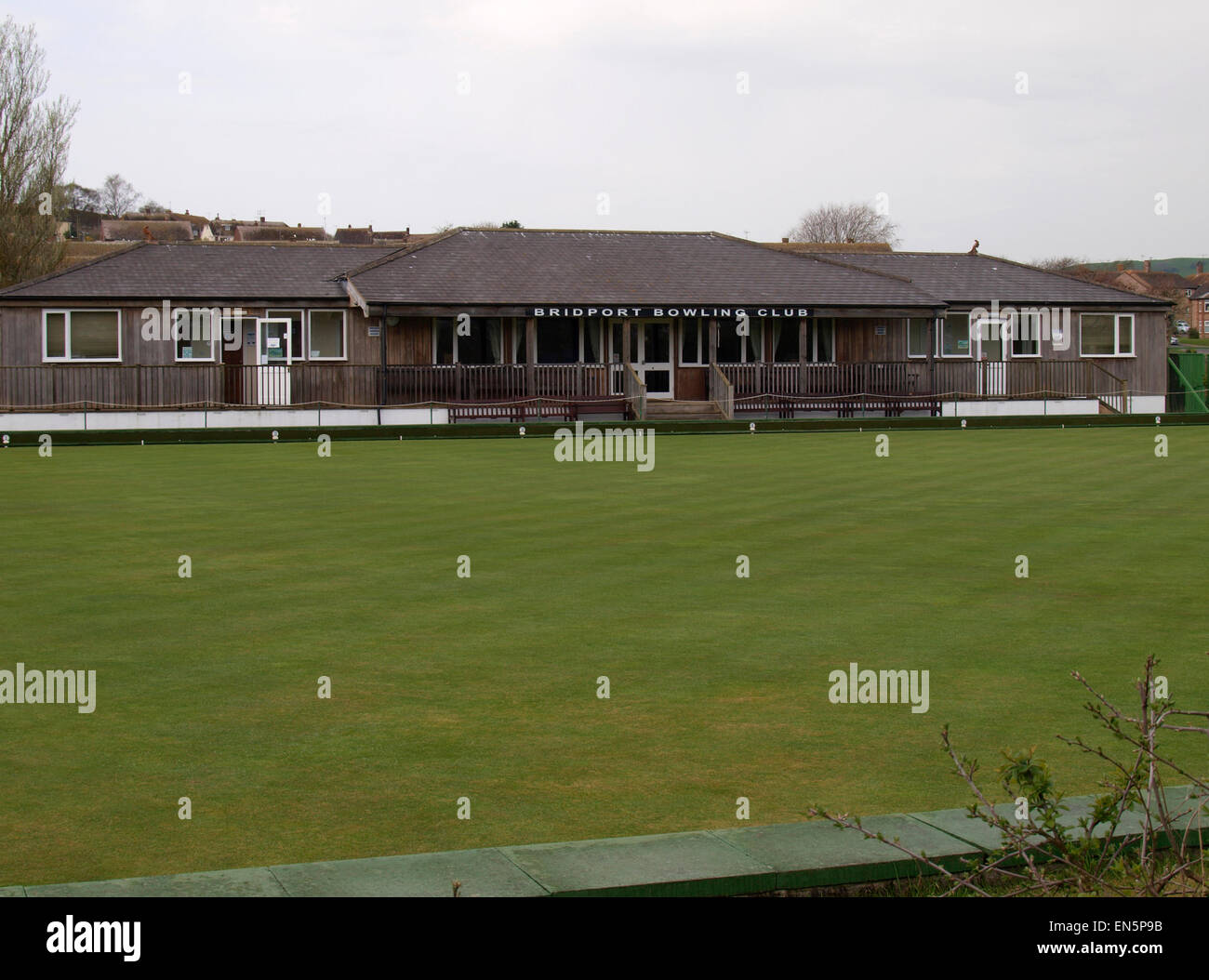 Bridport Bowling Club, Dorset, UK Stock Photo
