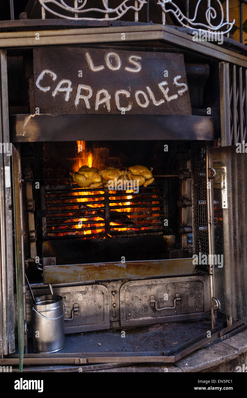 Casa Bofarull, Restaurante los Caracoles, Los Caracoles Restaurant, Gothic Quarter, Ciutat Vella, Barcelona, Catalonia, Spain Stock Photo