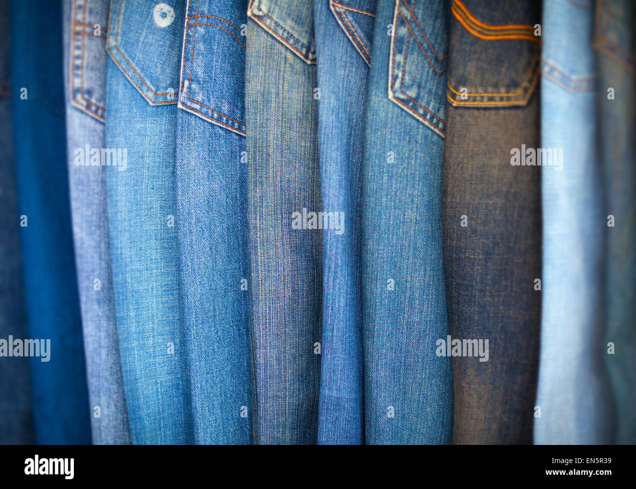 shades of blue denim