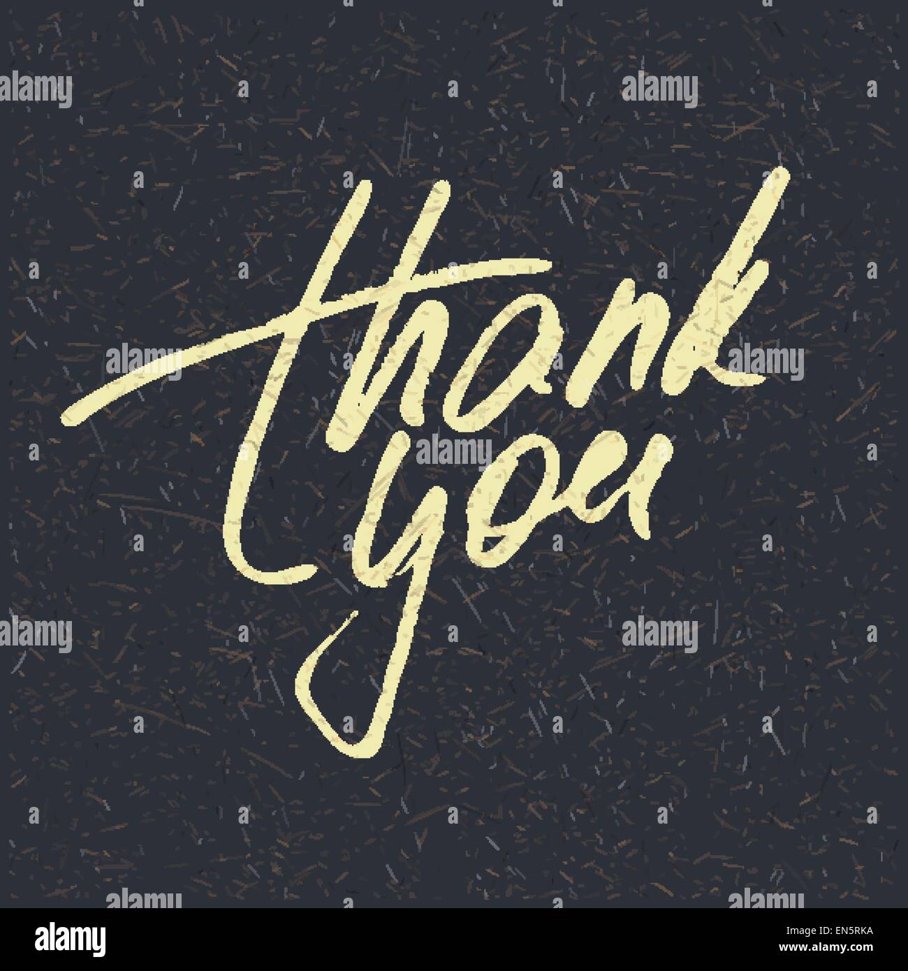 Creative Lettering Thank You Lettering Thank you. Vector illustration. EPS 10 Stock Vector Image ...