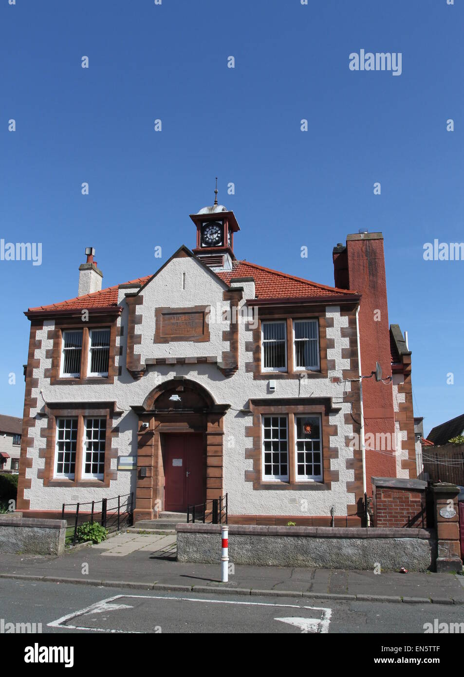 Exterior of former Miners Welfare Institute Buckhaven Fife Scotland