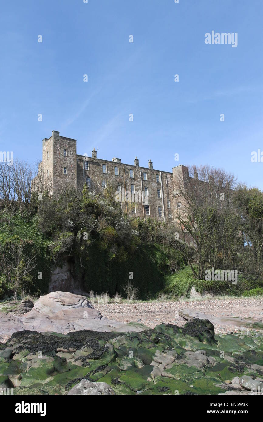Exterior of Wemyss Castle West Wemyss Fife Scotland April 2015 Stock