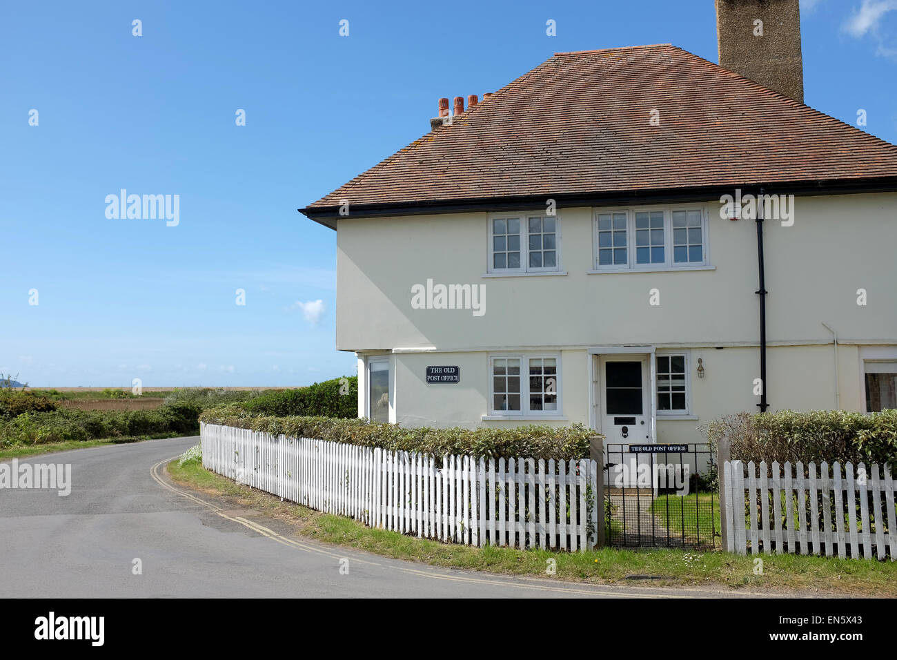 The Old Post Office in Keyhaven in the New Forest Hampshire England UK Stock Photo
