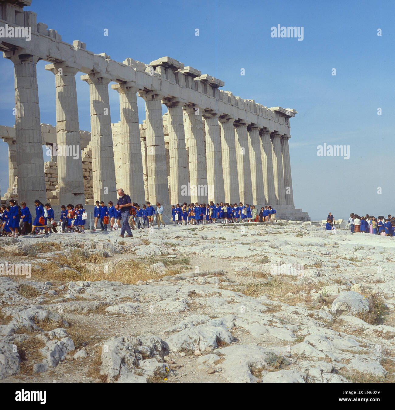 Griechenland, Athen, Akropolis, Parthenon Stock Photo