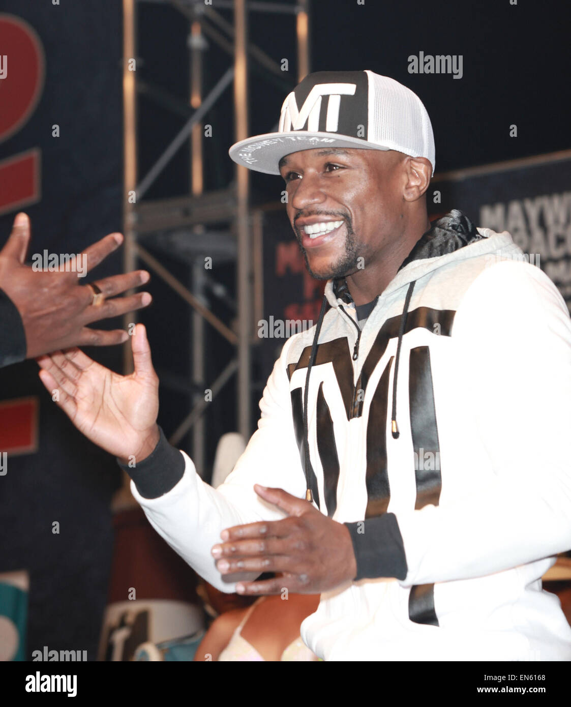 Las Vegas, Nevada, USA. 28th Apr, 2015. Boxer Floyd Mayweather jr ...