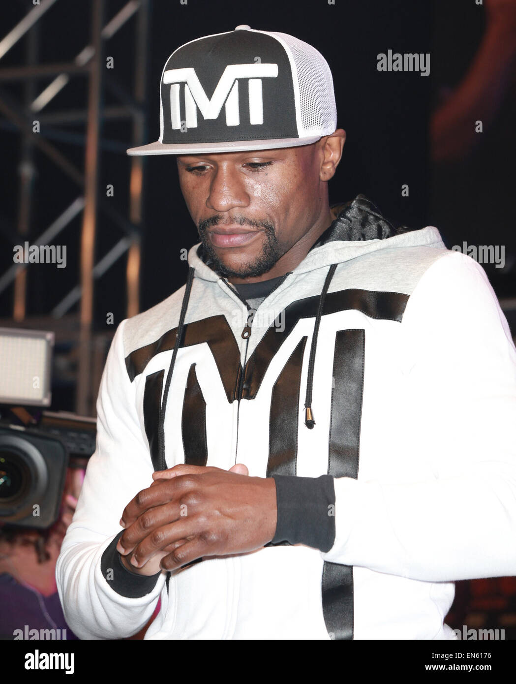 Las Vegas, Nevada, USA. 28th Apr, 2015. Boxer Floyd Mayweather jr ...