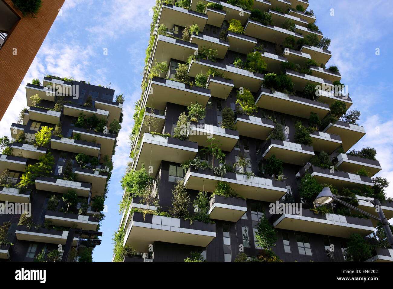 Milan. 28th Apr, 2015. Photo taken on April 28, 2015 shows two eco