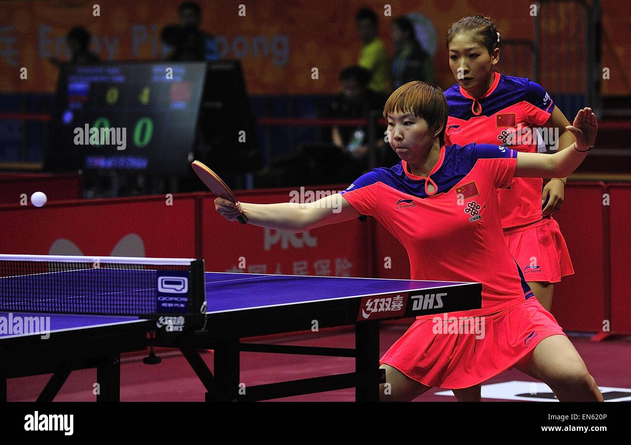 April 28, 2015 Suzhou, People's Republic of China World Table