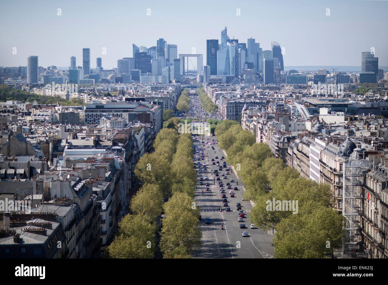 La Defense in Paris France Stock Photo - Alamy