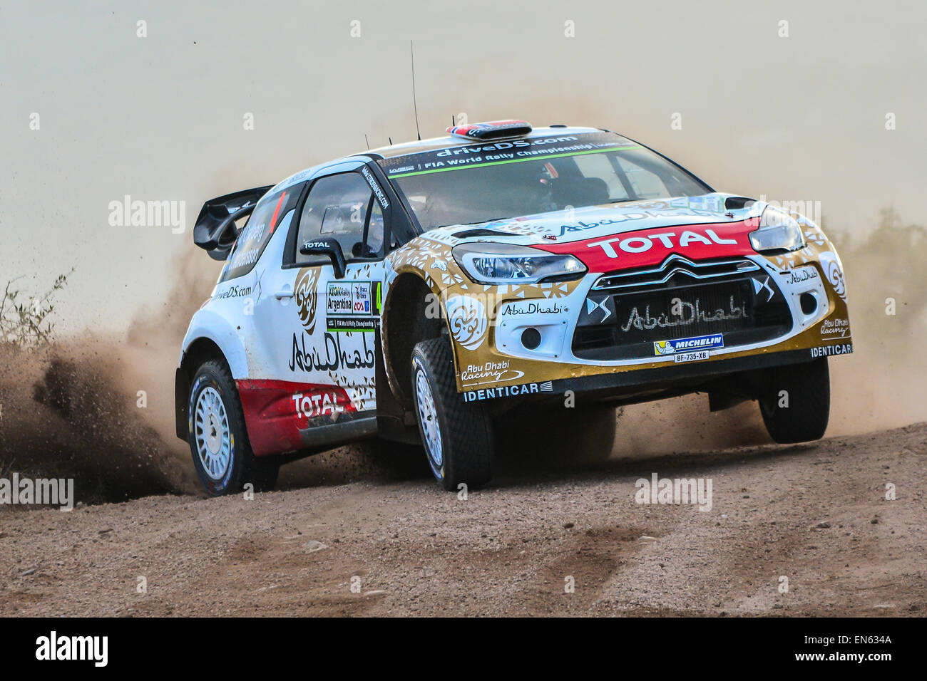 Argentina. 26th Apr, 2015. WRC Rally of Argentina. 2nd placed overall Mads  Ostberg ( NOR ) and Jonas Andersson ( SWE ) - Citroen DS3 WRC © Action Plus  Sports/Alamy Live News Stock Photo - Alamy