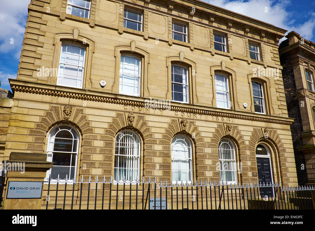 Former County Court Buildings Built In 1864 Westgate Road Newcastle