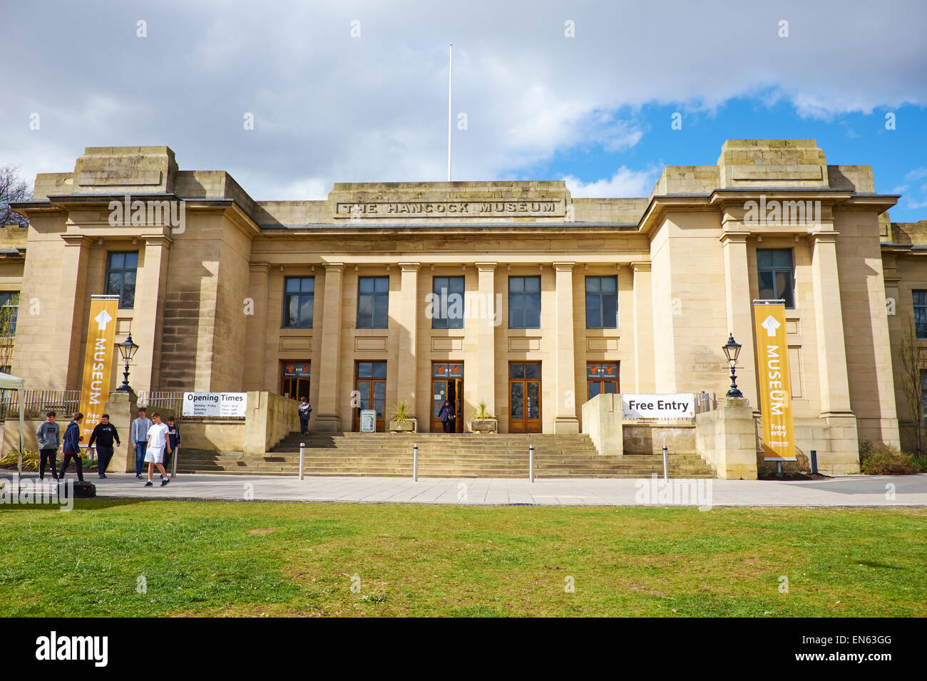 Facade Of The Great North Museum Hancock Barras Bridge Newcastle Upon Tyne UK Stock Photo Alamy