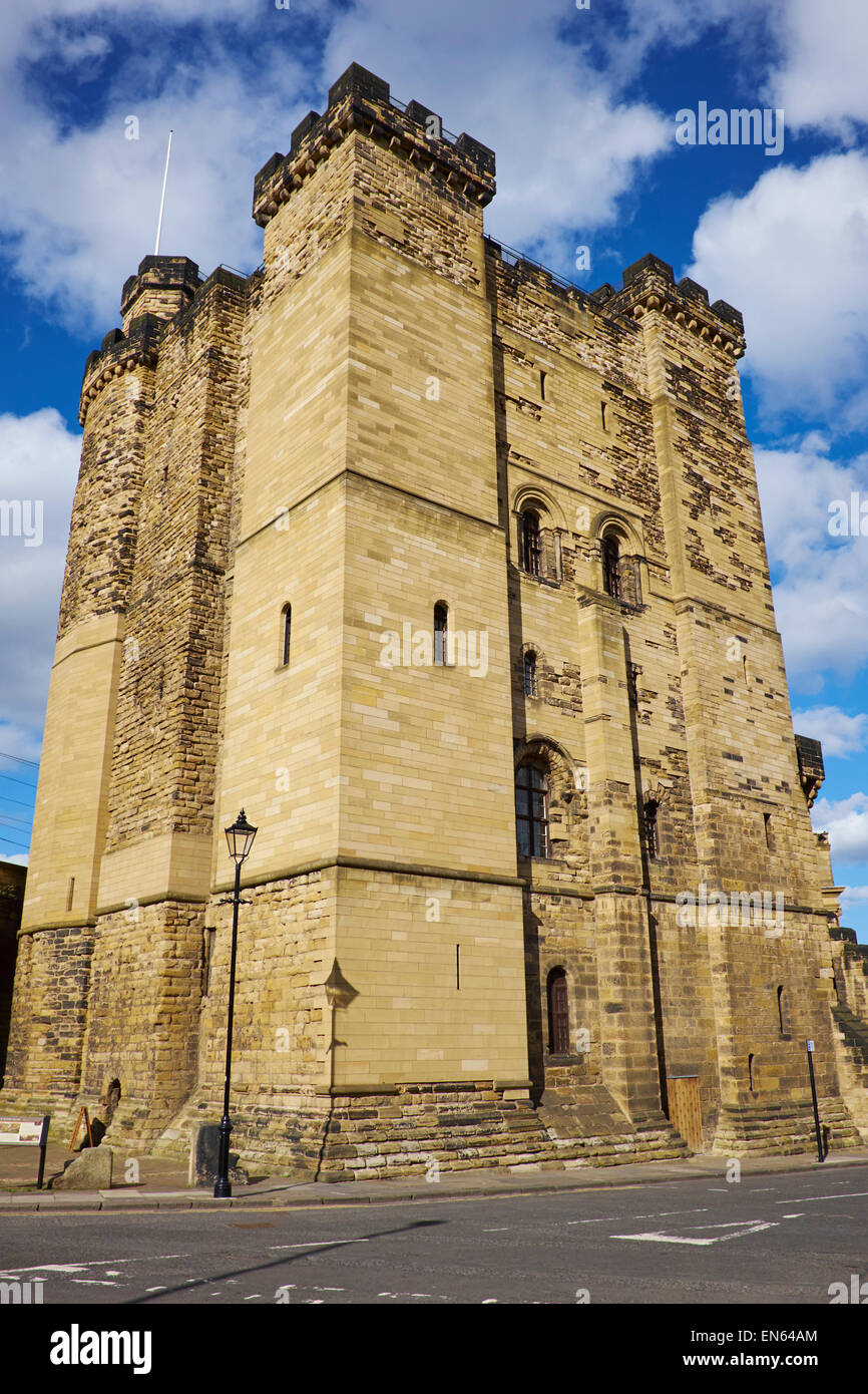 Castle Keep Newcastle Upon Tyne UK Stock Photo