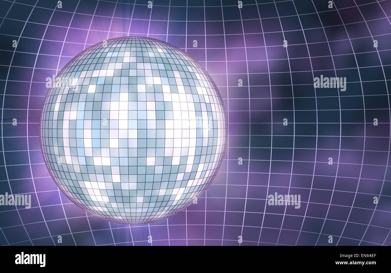 Disco ball abstract background Stock Photo - Alamy