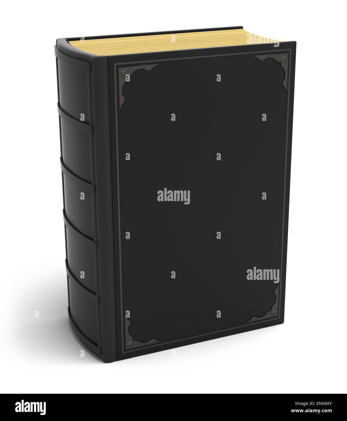 Old black book Stock Photo Alamy