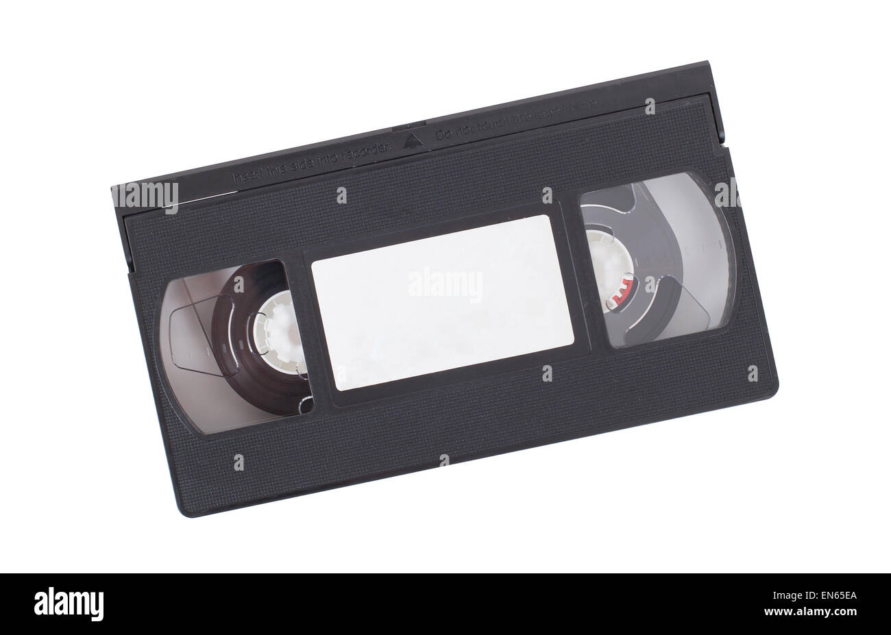 Retro videotape isolated on a white background - XXXXXXXXXXX Stock Photo