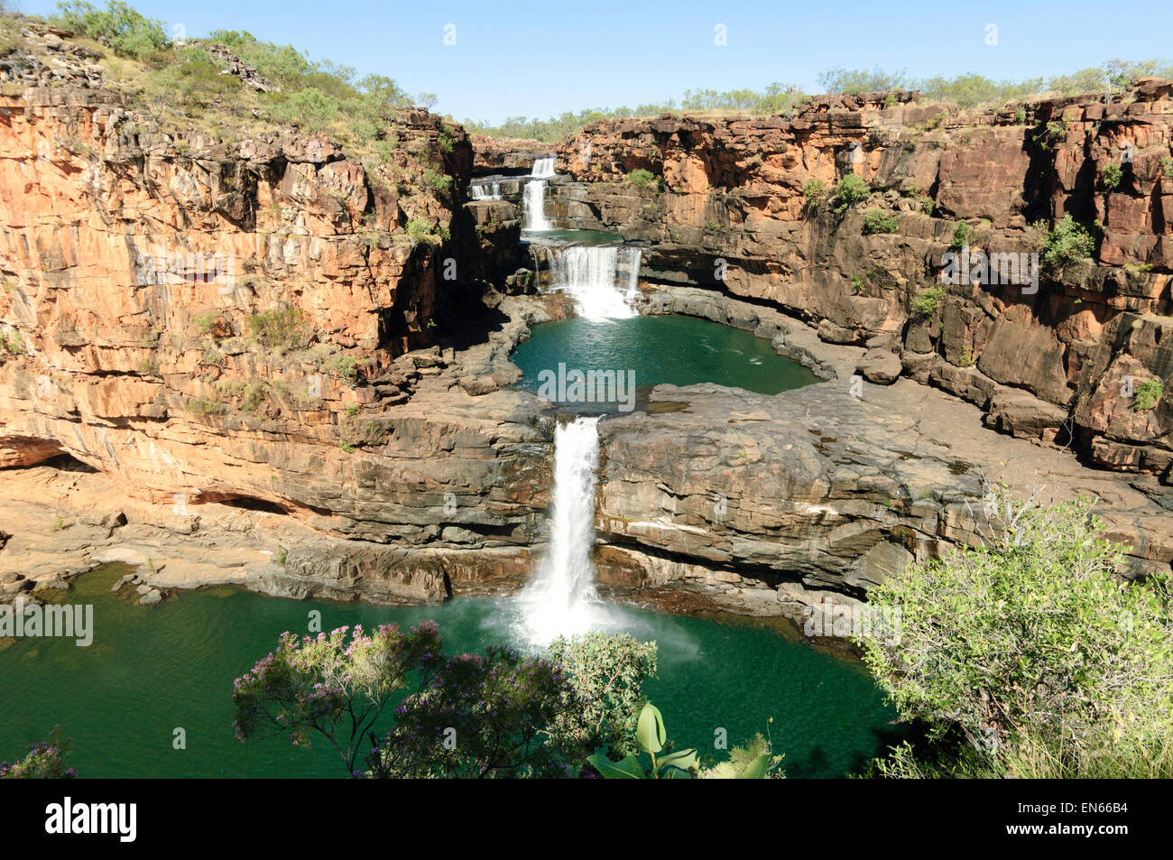 Mitchell Falls, Kimberley, Western Australia Stock Photo
