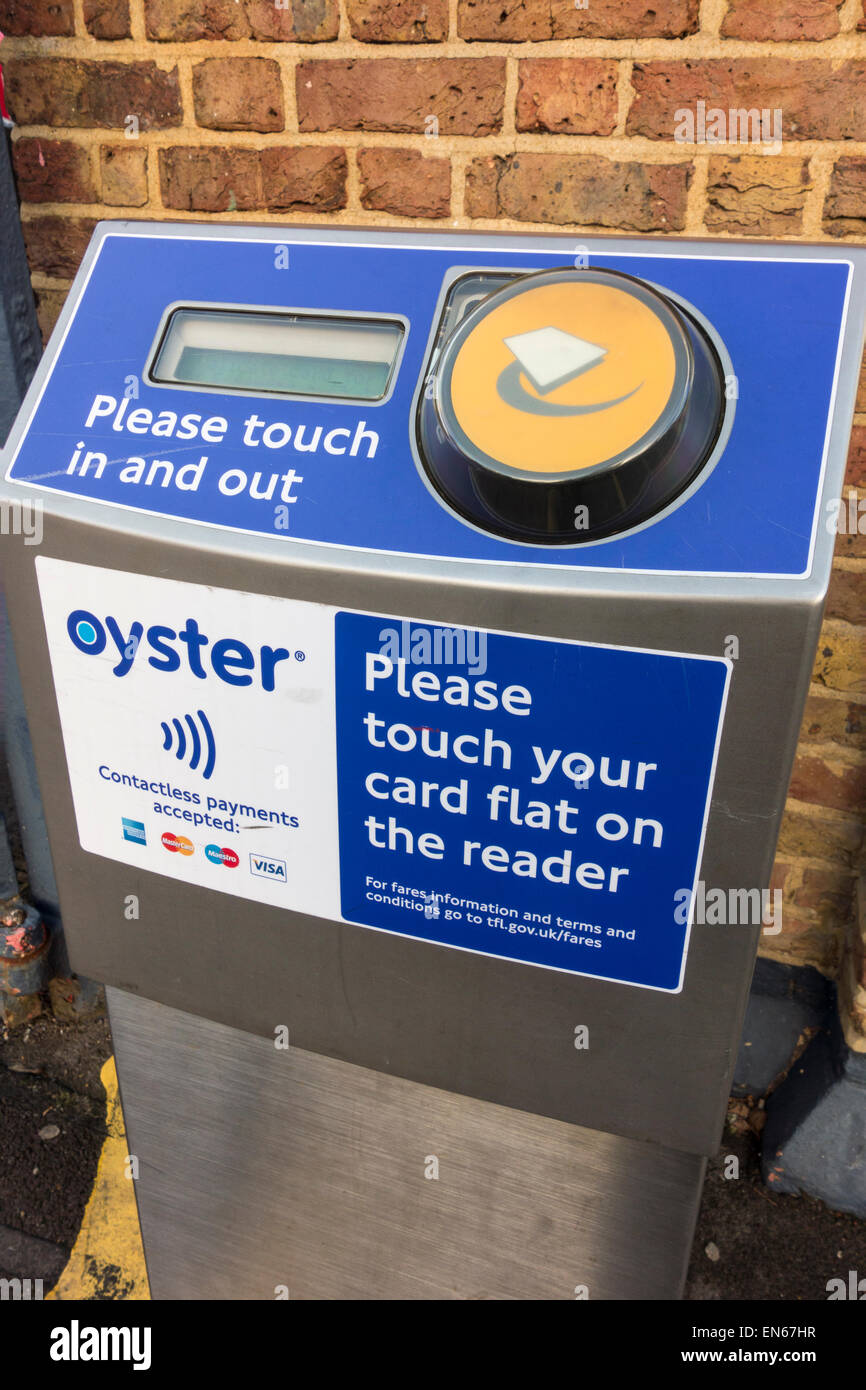 Oyster Card Train Map