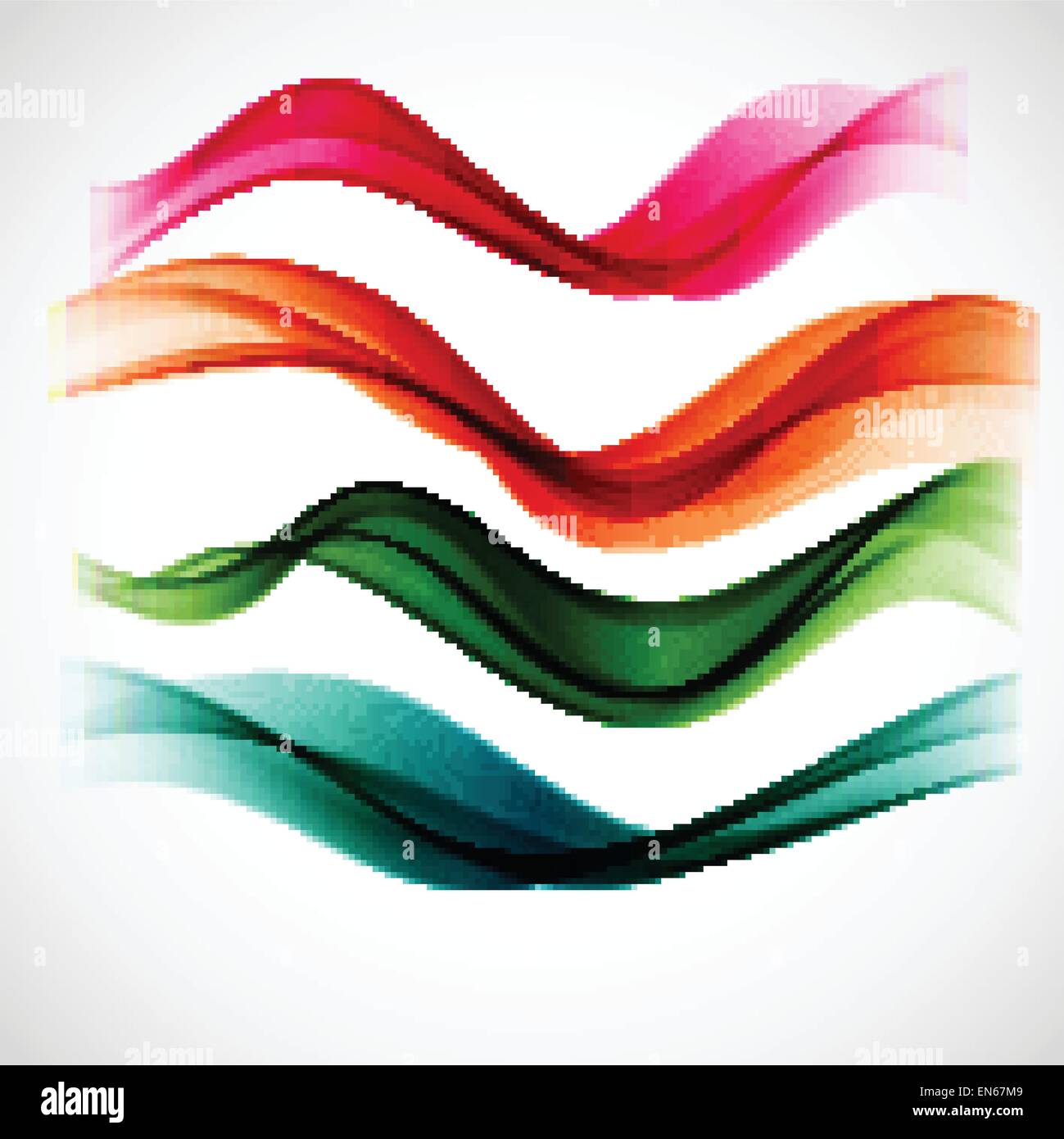 Wave smoke abstract background. Vector illustration EPS10 Stock Vector ...