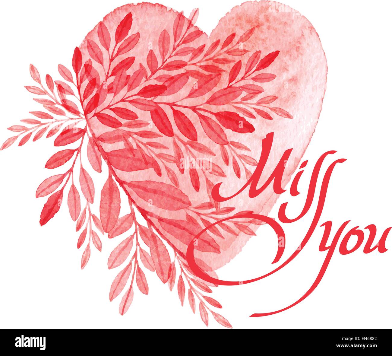 The vector valentines day card hi-res stock photography and images - Alamy