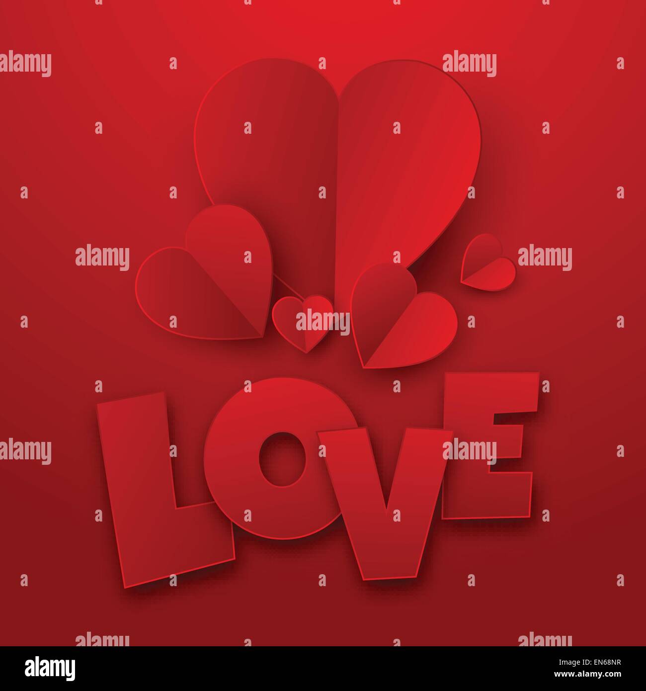 Valentine's Day card Stock Vector Image & Art - Alamy
