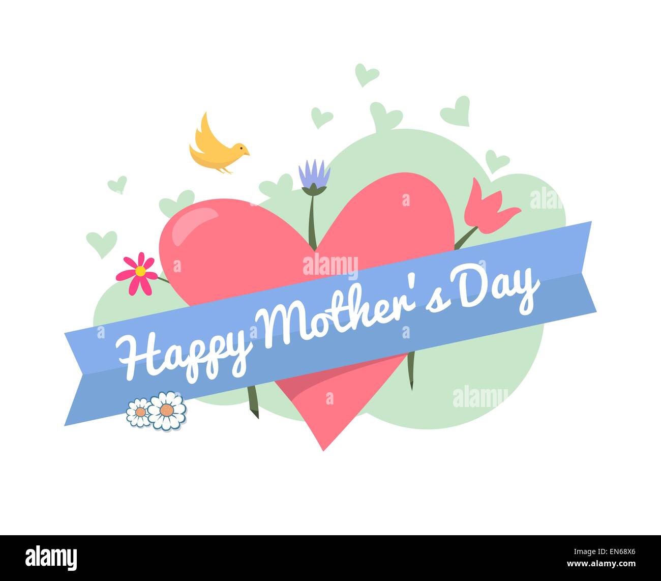 Happy mothers day vector Stock Vector Image & Art - Alamy
