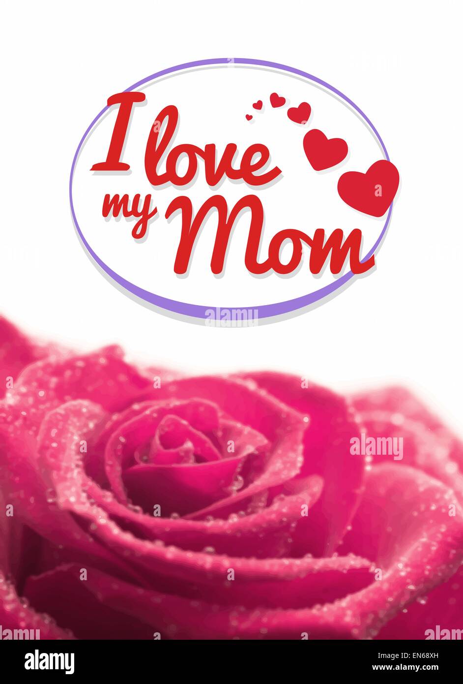 I love you mom hi-res stock photography and images - Alamy