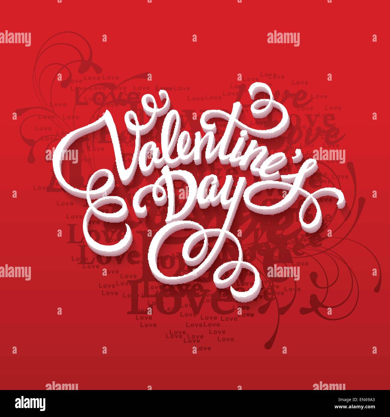 Valentine's Day cards. Vector illustration Stock Vector Image & Art - Alamy