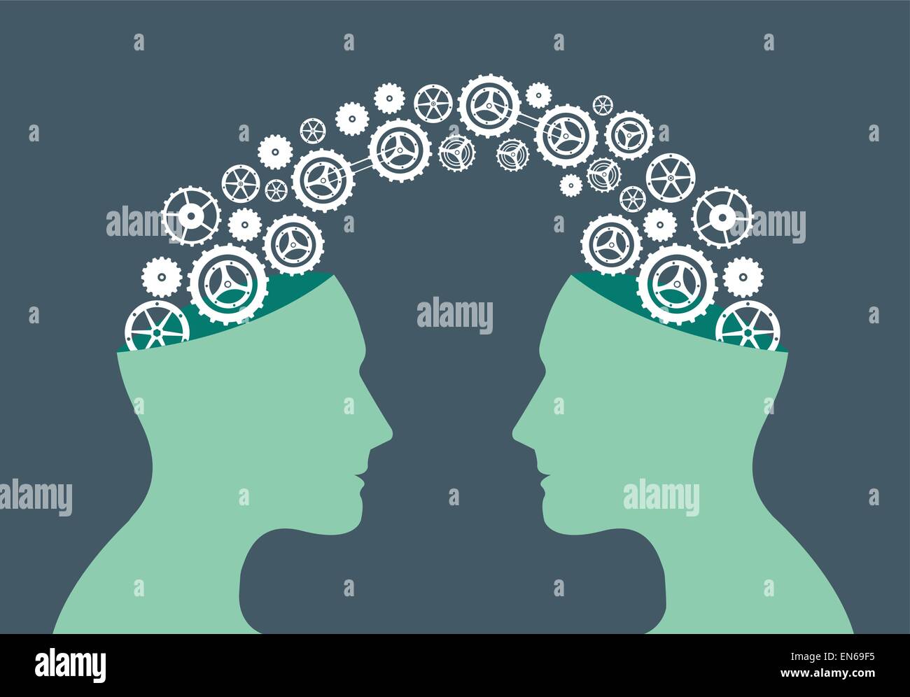 Composite image of cog and wheel Stock Vector Image & Art - Alamy