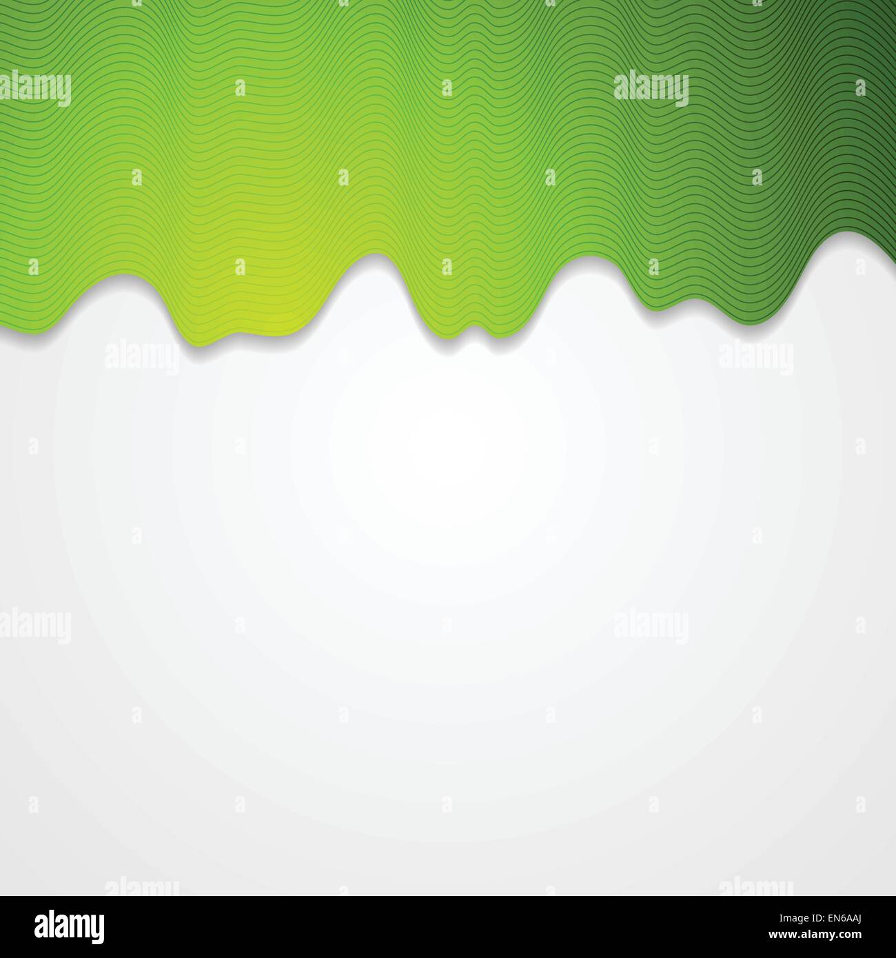 Abstract green wavy bright background. Vector design Stock Vector Image ...