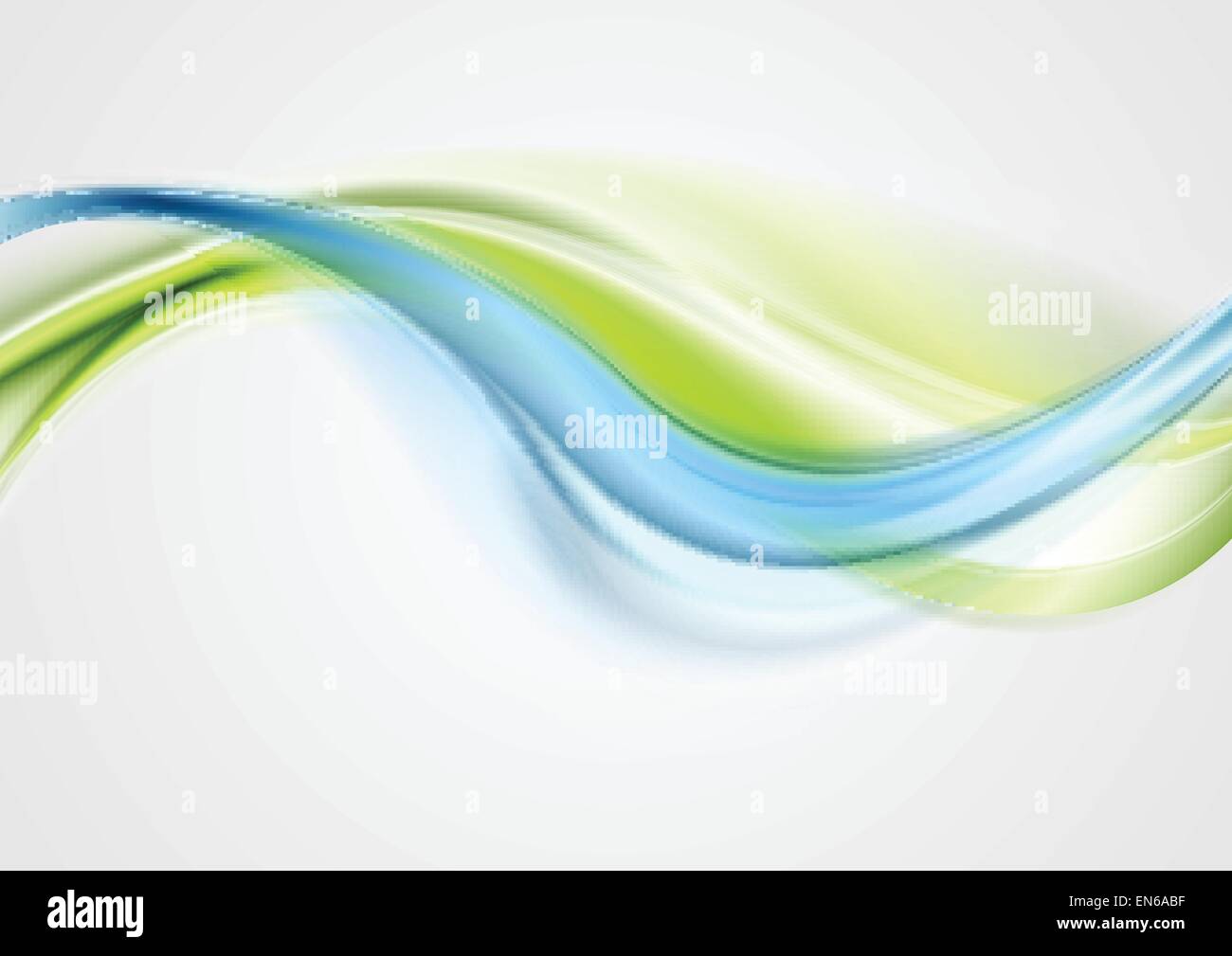 Blue green waves Stock Vector Images - Alamy
