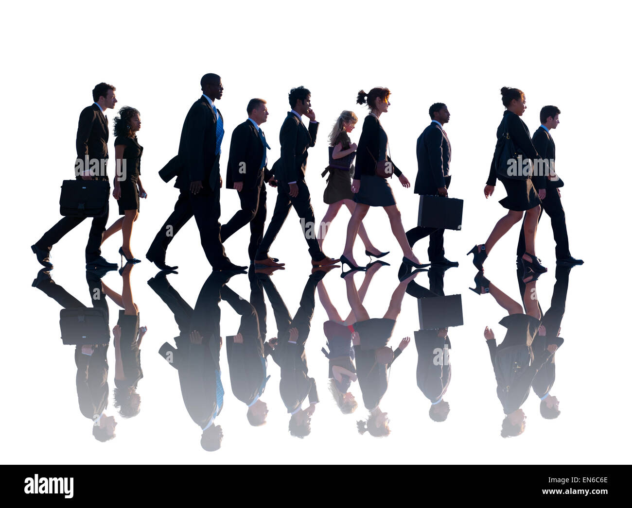 Business People Corporate Walking Travel Concept Stock Photo