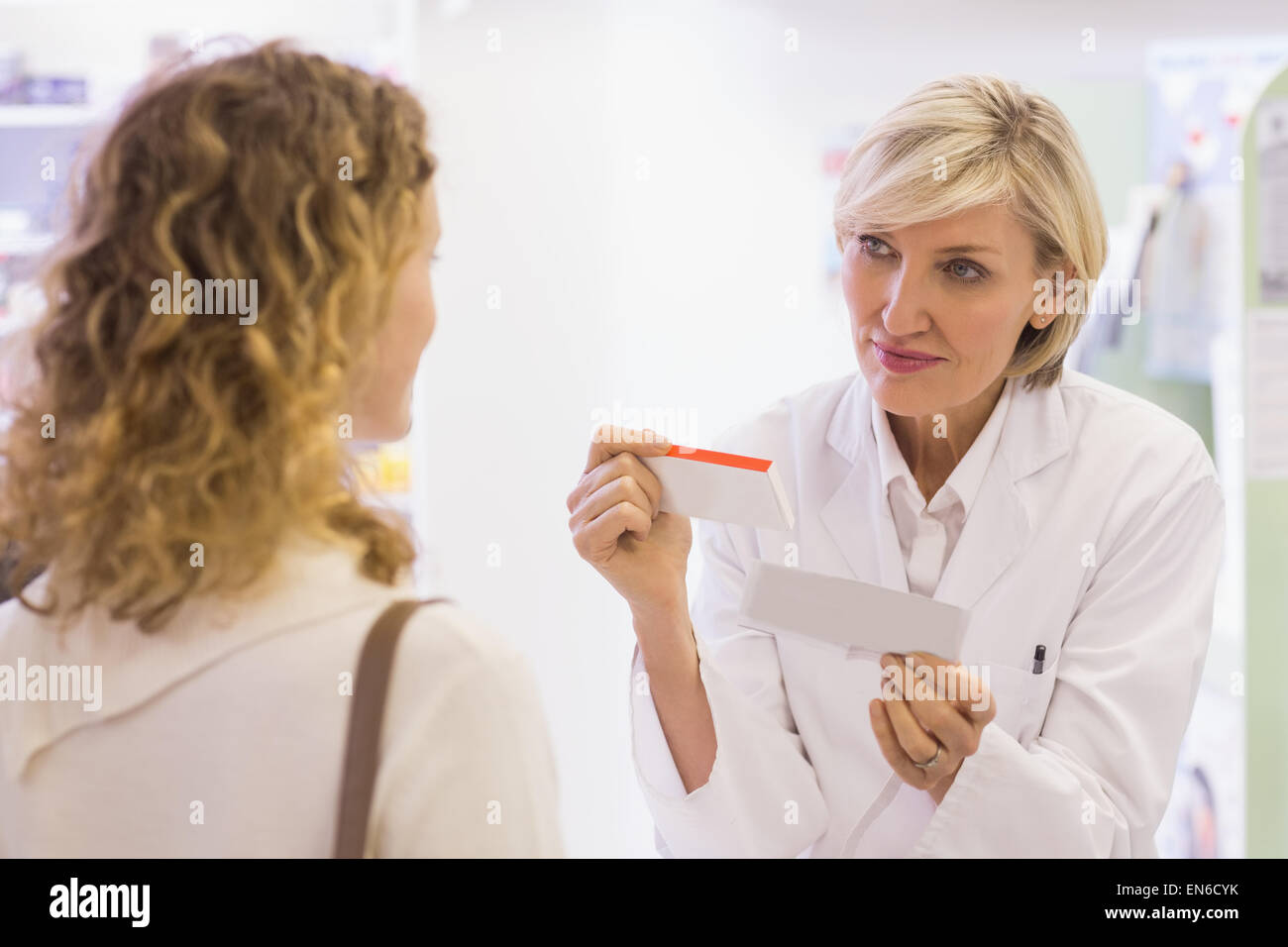 Prescription Box Mature woman prescription box hi-res stock photography and images - Alamy