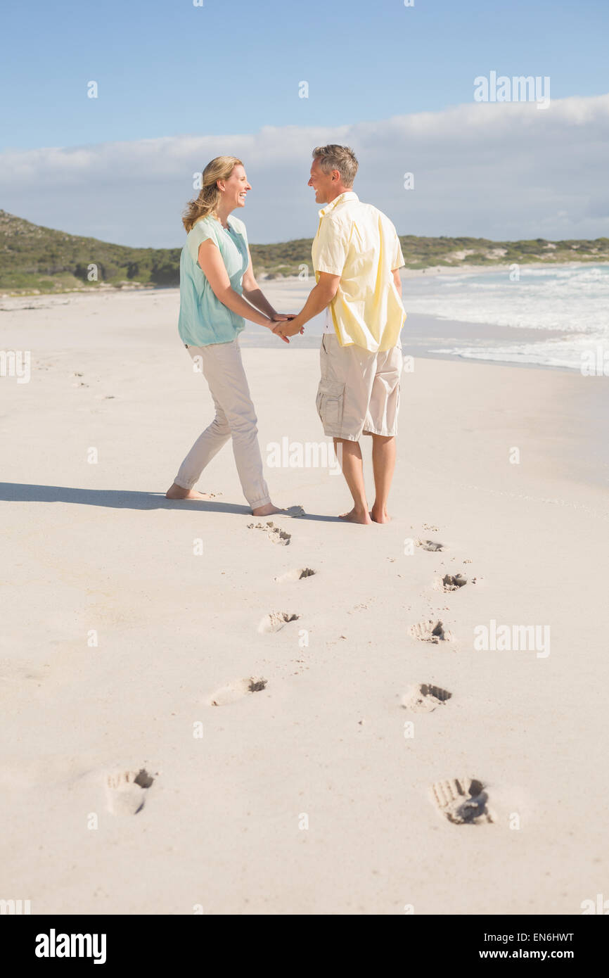Walking holding hands hi-res stock photography and images - Alamy
