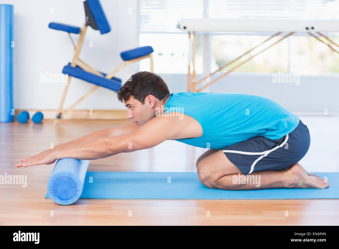Foam roller hi-res stock photography and images - Alamy