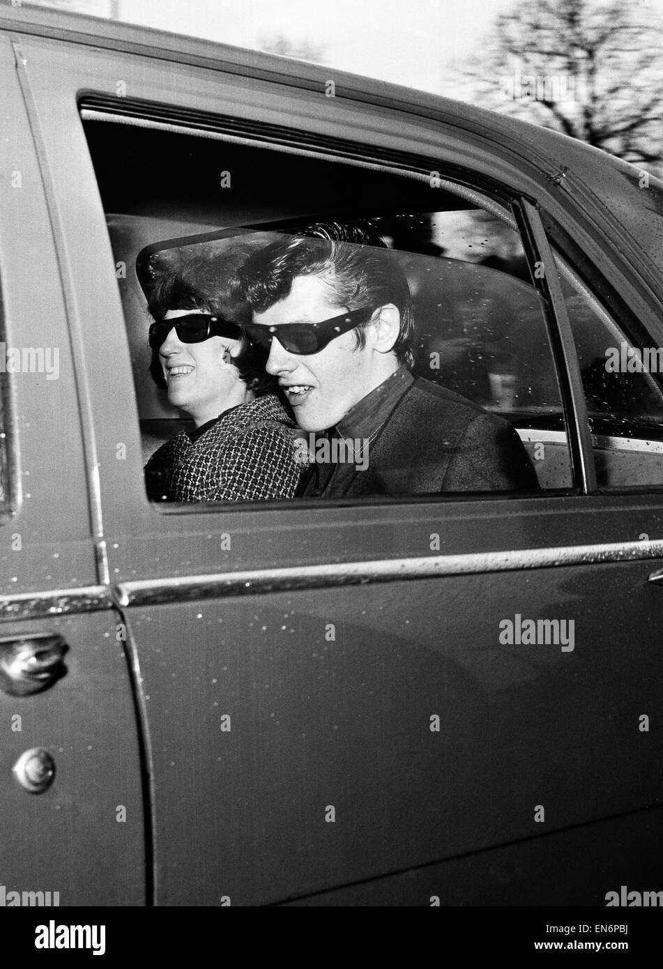 Chief Prosecution Witness David Smith and his wife Maureen arriving at