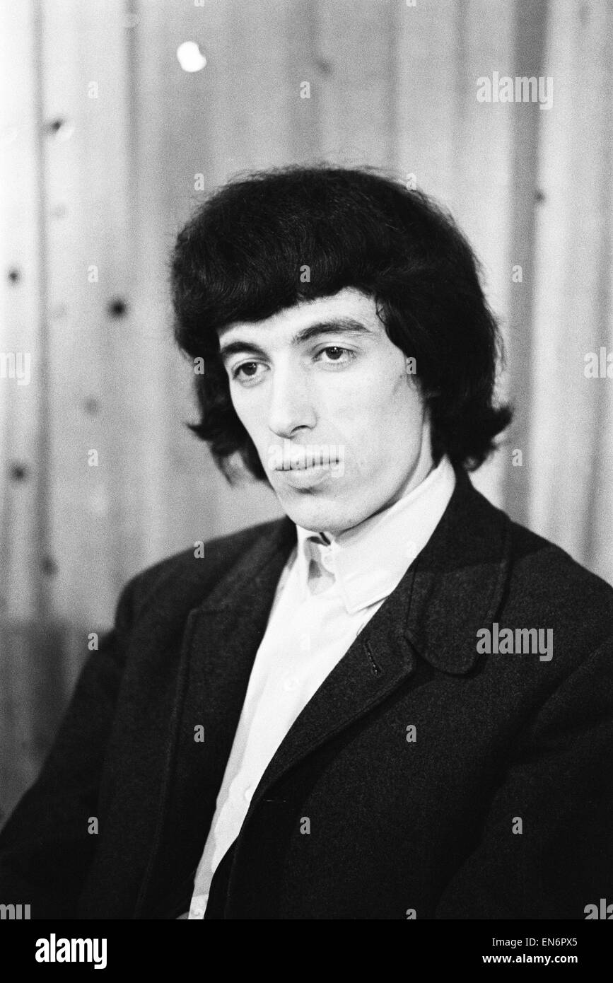 The Rolling Stones on Broadway. Bass player Bill Wyman. 2nd June 1964. Stock Photo