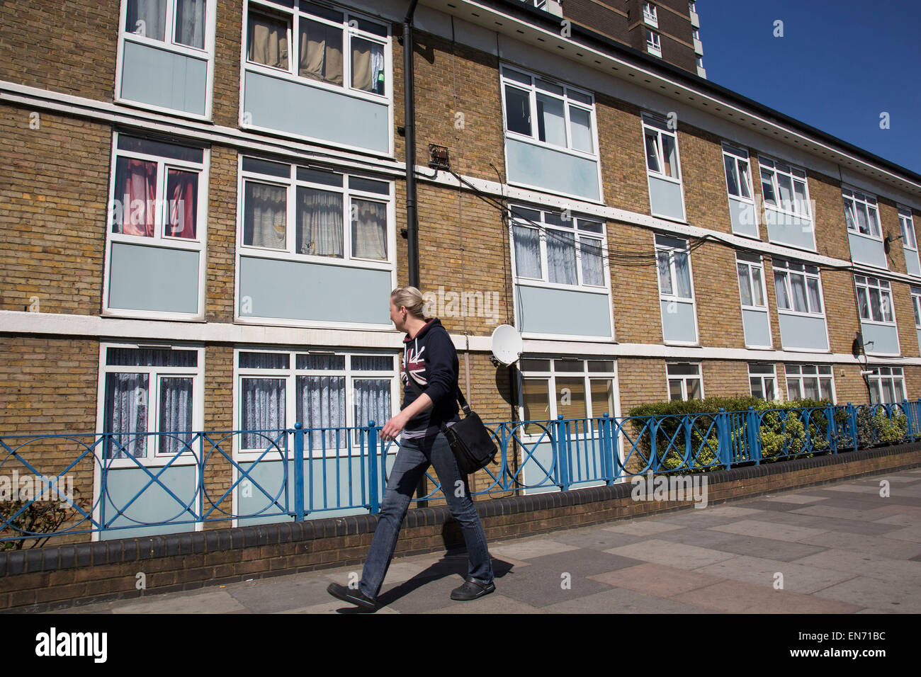 Multicultural Stratford in the Borough of Newham in East London, UK ...