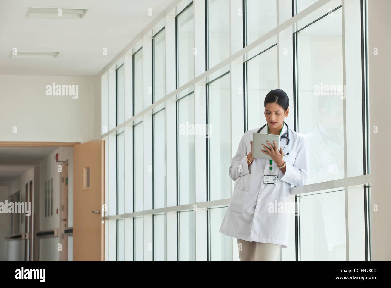 Indian young female doctor hi-res stock photography and images - Alamy