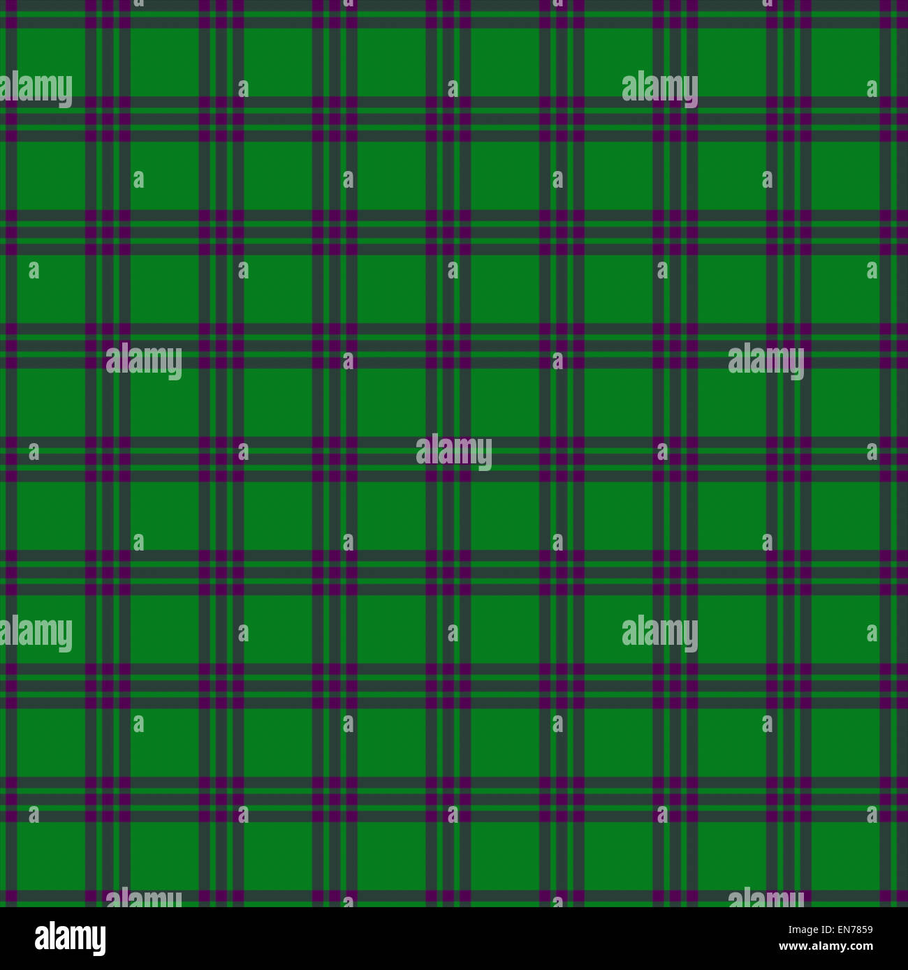 A seamless patterned tile of the clan Elphinstone tartan. Stock Photo