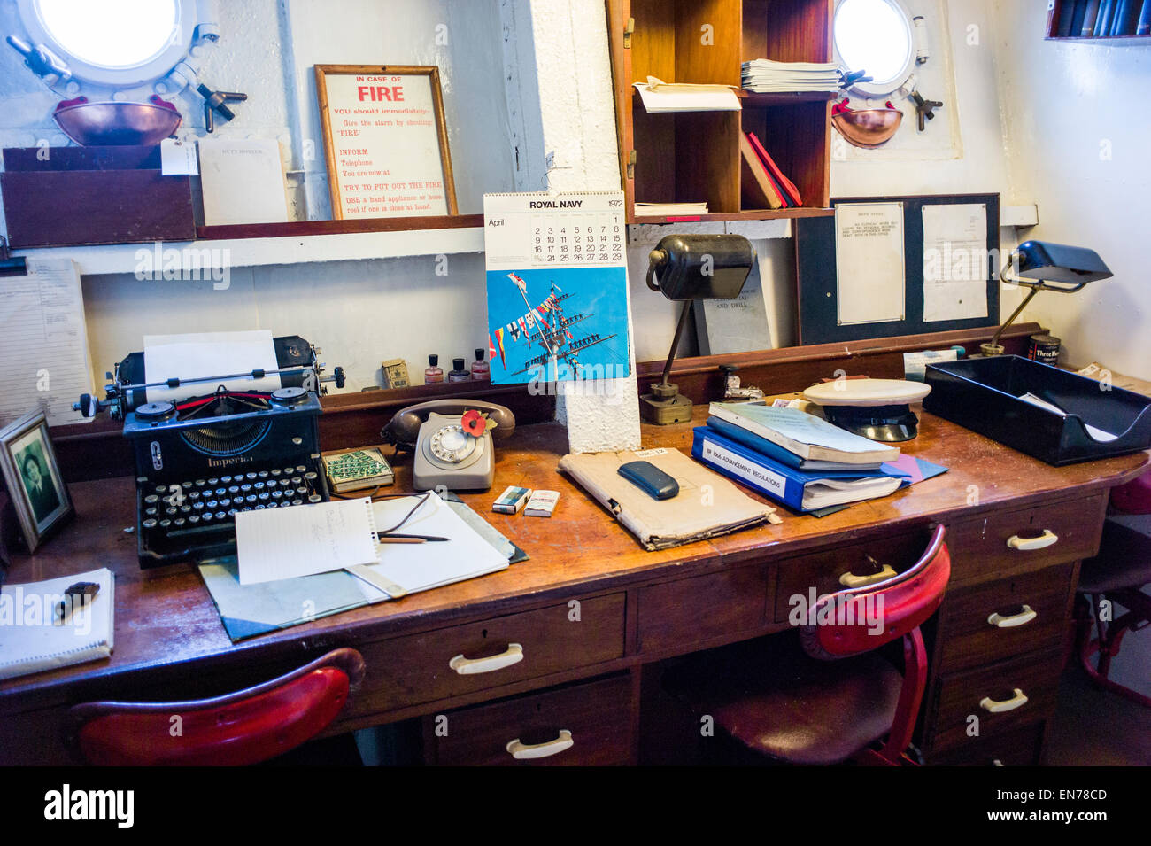 Captains Office High Resolution Stock Photography and Images Alamy