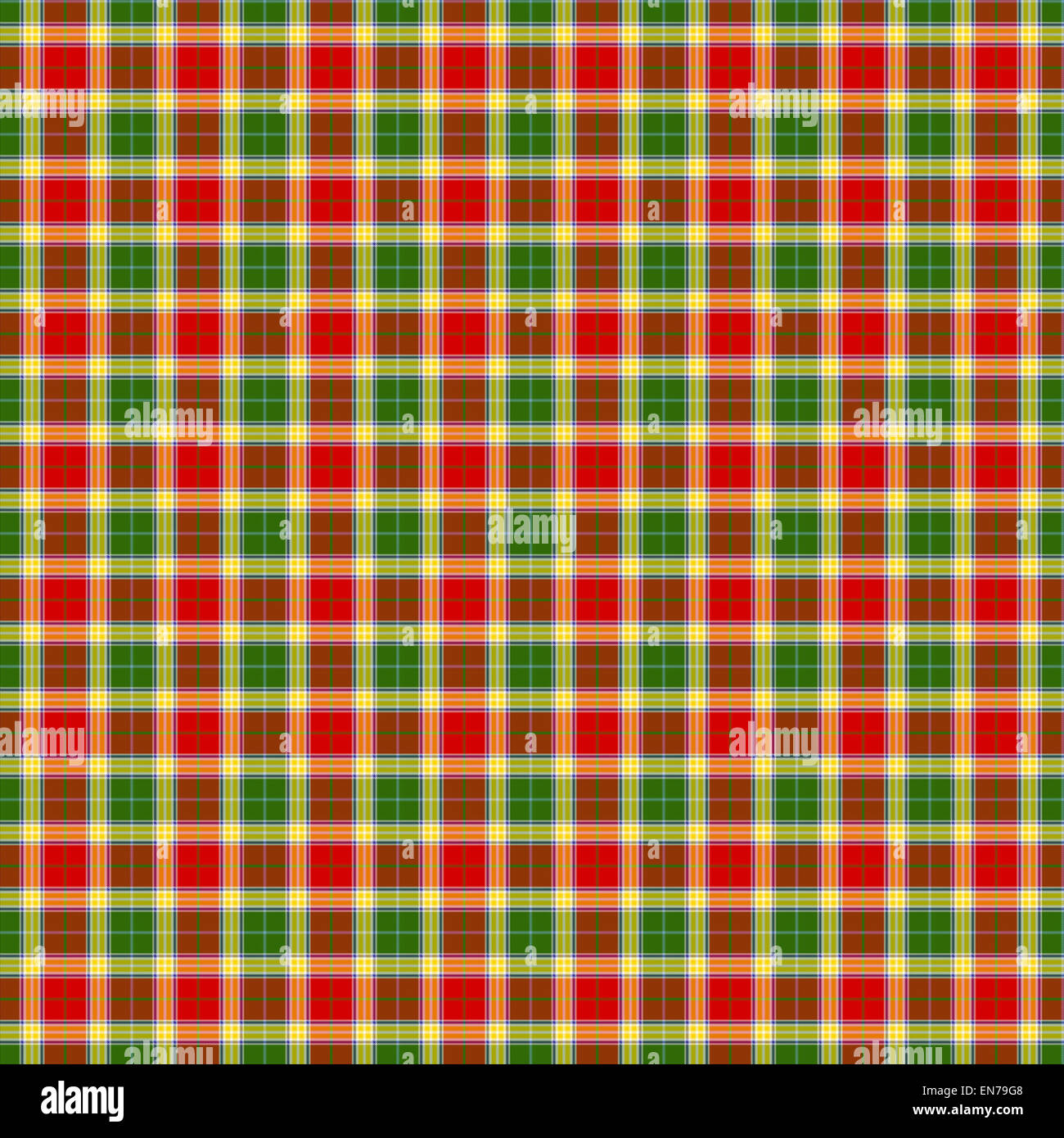 A seamless patterned tile of the clan Gibbs tartan. Stock Photo