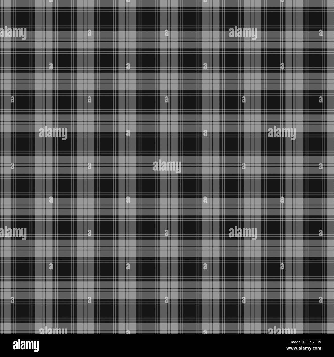 A seamless patterned tile of the clan Glendinning tartan. Stock Photo