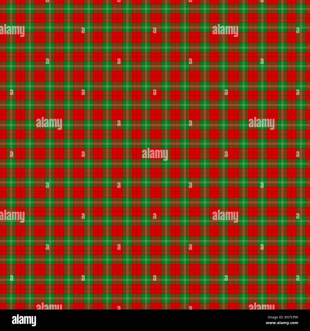 A seamless patterned tile of the clan Lennox tartan. Stock Photo